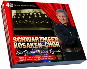 Die Geschichte einer Legende - Jubiläums Edition 4CD-Box
EAN: 9002986142850 | MCP: 314285 | Keine Don Kosaken Chor CD