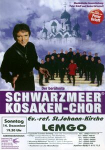 Historisches Plakat 2003 / Schwarzmeer Kosaken-Chor